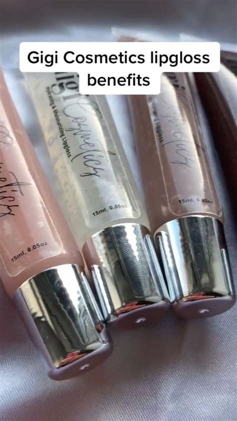 Every Gigi Cosmetics lipglosses is: 🌱Vegan, 🐾Cruelty free & ️Handmade ...