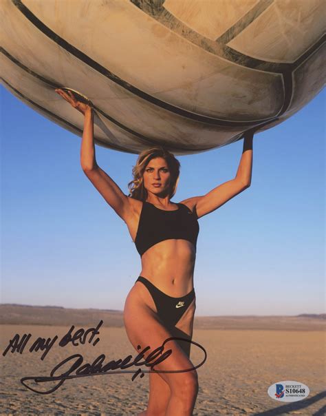 Gabrielle Reece Signed 8x10 Photo Inscribed "All My Best" (Beckett COA