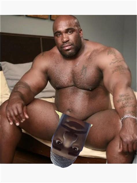 "Big Dick Black Guy Meme Barry Wood" Sticker for Sale by tamimrhinehart