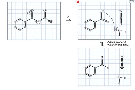 Solved complete the mechanism for decarboxylation below. | Chegg.com