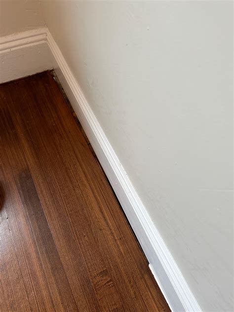 Shoddy floor work - how to fill the gap? : r/Renovations