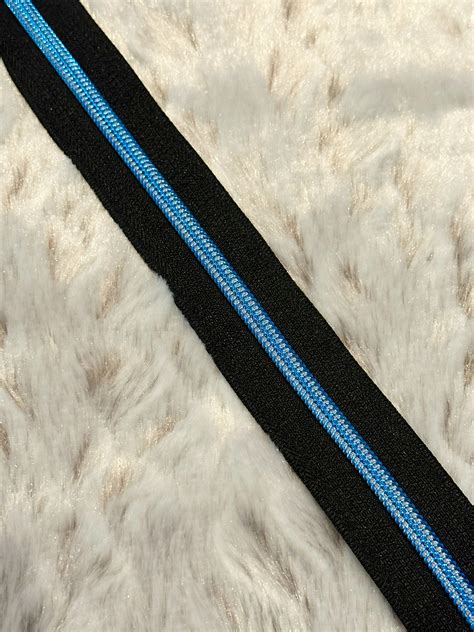 Electric Blue Zipper Tape (Metallic) – RAW DESIGNS CCTX