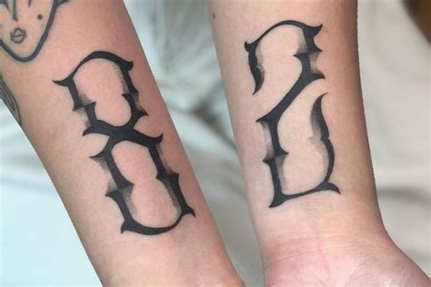 Тату з цифрами: Види, ідеї та значення. | VeAn Tattoo
