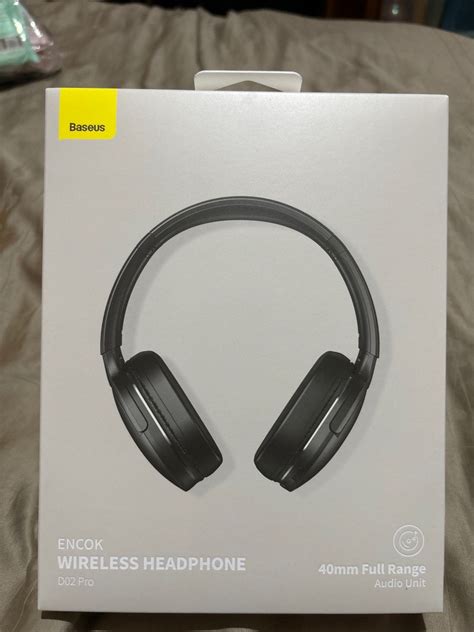 [Brand New] Baseus D02 Pro Wireless headphone, Audio, Headphones ...