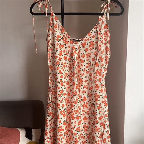 Asos design floral mini dress, never worn, UK size 12 - Depop