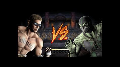 Mortal Kombat Komplete Edition PC Джони Кейдж VS Рептилии - YouTube