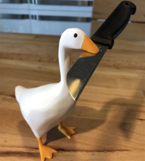 Bringing a knife against nonviolent villagers | Untitled Goose Game ...