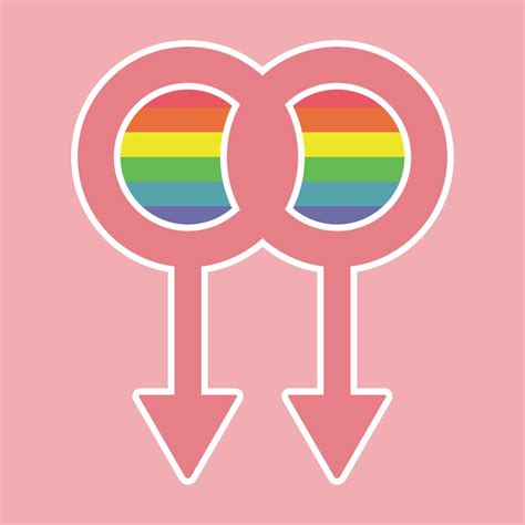 LGBTQ lesbian icon retro style design. Sticker LGBT, asexual, non