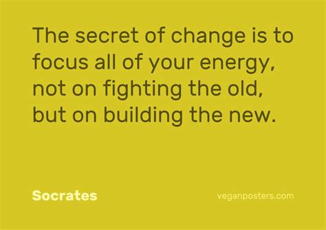 The secret of change | Vegan Posters