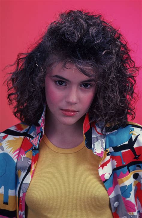 Young Alyssa Milano in 1986 | Alyssa milano hot, Alyssa milano young