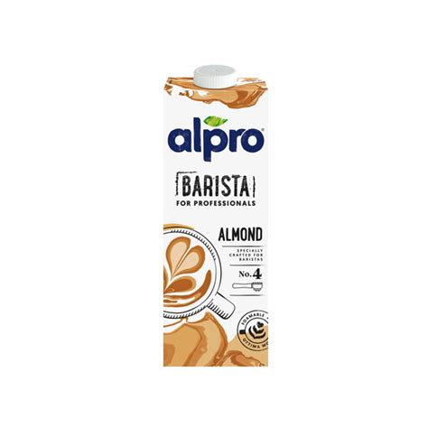 Миндальное молоко Alpro «Barista №4 Almond», 1 л - Exotic-Food