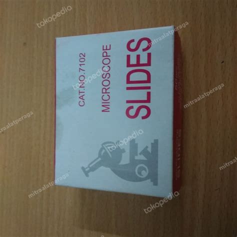 jual kaca benda objek gelas microscope  kota bekasi