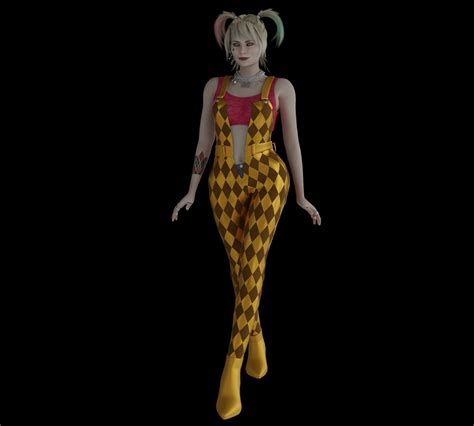 Harley Quinn - Bird Of Prey 3D Model by RYANMAICOL