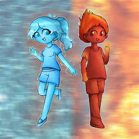 fireboy  watergirl  eaglecattie  deviantart