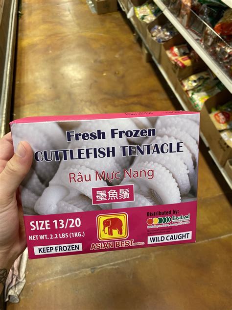 Asian Best Cuttle Fish Tentacles 13-20, 2.2lb — Eastside Asian Market