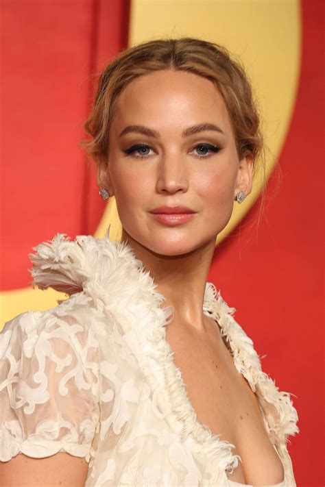 JENNIFER LAWRENCE at Vanity Fair Oscar Party in Beverly Hills 03/10
