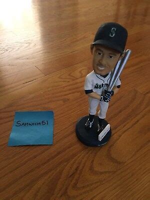 brand  ichiro suzuki bobblehead  seattle mariners ebay