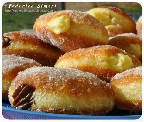 La cucina di Federica: Krapfen favolosi | Fried dessert, International ...