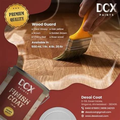 Wood Finishes and Primer Paint Manufacturer | Desai Coat, Ahmedabad