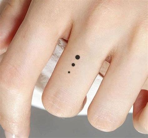 50 small 3 dots tattoos and big meanings behind them – Artofit