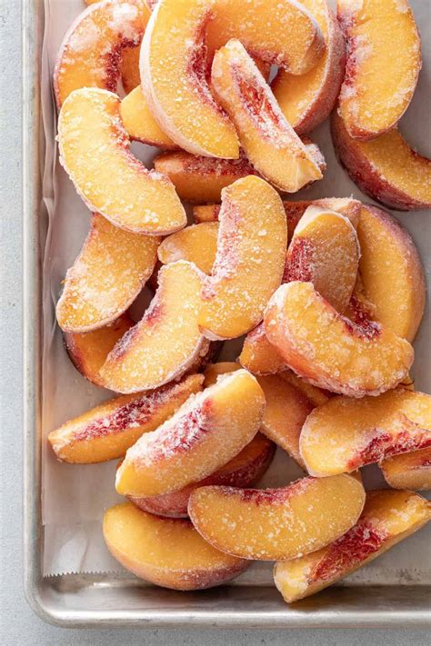 freeze peaches  harvest kitchen