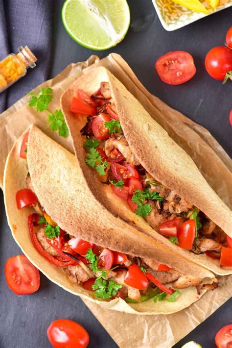 Low Calorie Air Fryer Chicken Fajitas - Simply Low Cal