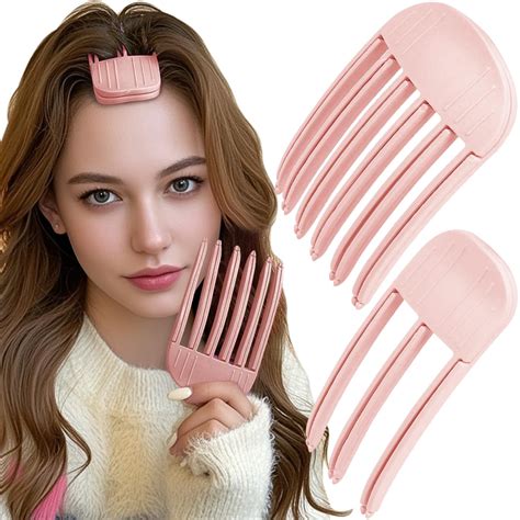 Volumizing Hair Root Clips For Bangs, Wind Shaping Comb For Men And