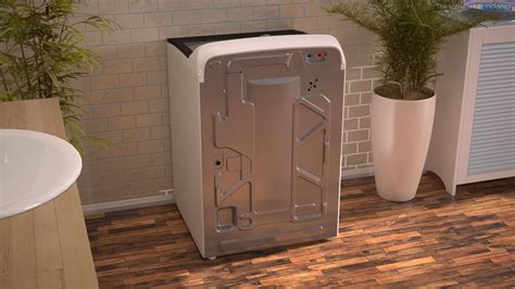 Top Load Washer 3D Model $35 - .3ds .blend .c4d .fbx .max .ma .lxo .obj