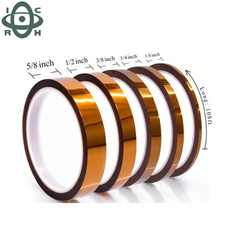 High Temperature Silicone Gold Finger Tape - Adhesive Tape and Single Sided