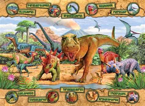 Ravensburger 100 Piece Jigsaw Puzzle - Dinosaurs | Toy | at Mighty Ape ...