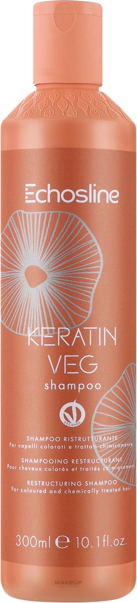 Echosline Keratin Veg Shampoo - Шампунь для поврежденных волос: купить ...