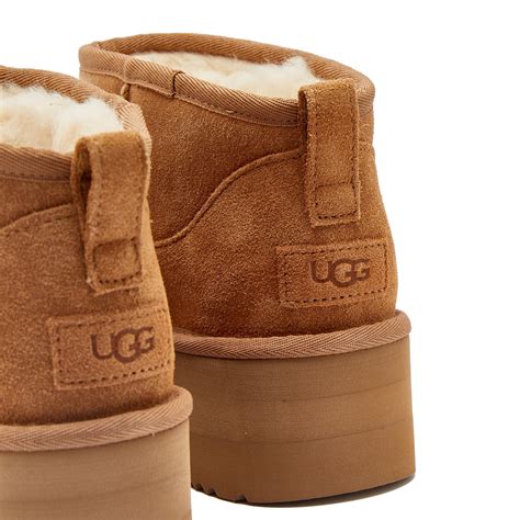 UGG Classic Ultra Mini Platform Chestnut | END.