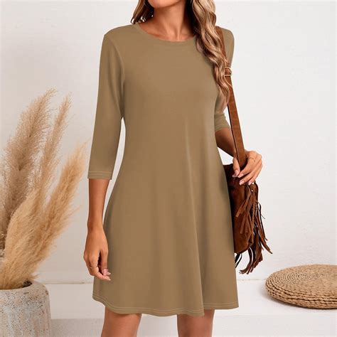 3 4 sleeve dresses 7