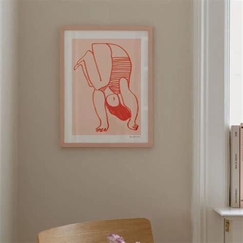 Buy Upside Down Print 30Cm x 40Cm by The Poster Club online - RJ Living