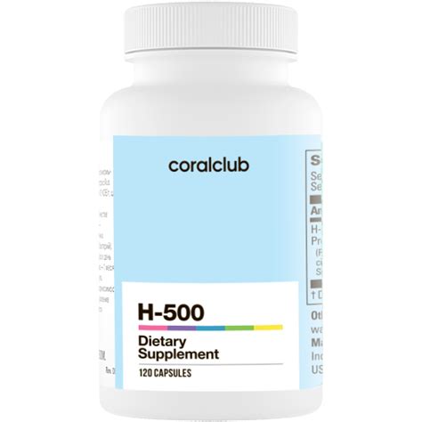 H-500 120 kaps | Sklep Niezależny Dystrybutor Coral Club