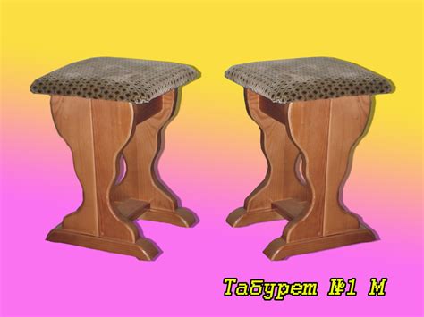 Разновидности табуреток из дерева (много фото) - buildpix.ru
