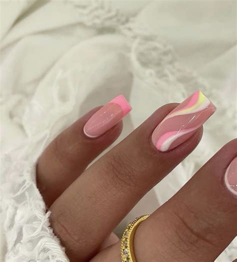 Pin on Nails | Pink tip nails, Long acrylic nails, Short acrylic nails ...
