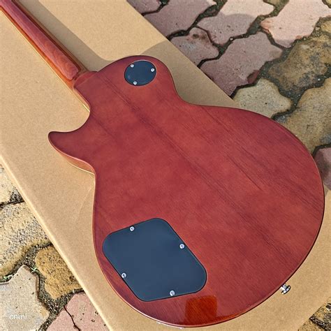 LP Brown Skin Electric Guitar Mahogany Body & neck India | Ubuy