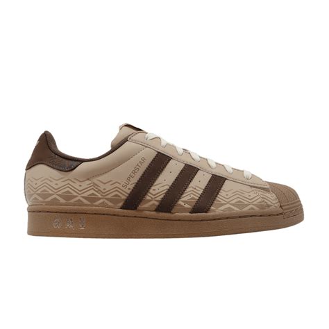 adidas originals Superstar 'Magic Beige Tribal'