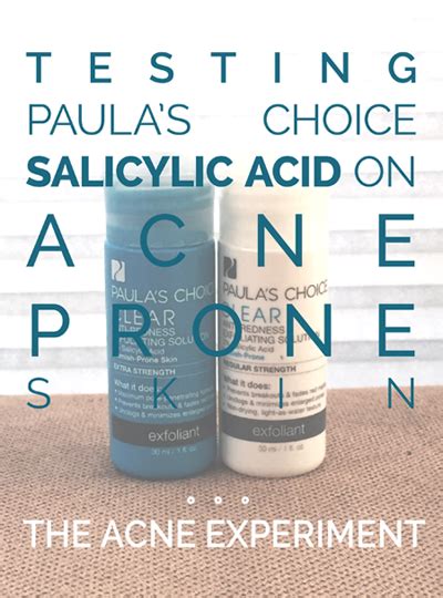 Paula's Choice Salicylic Acid Review - The Acne Experiment | Crappy Candle