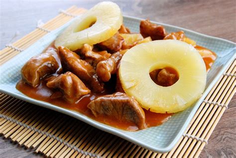 Свинина с ананасами, как ее готовили в Белом доме - Кафе-Шафран