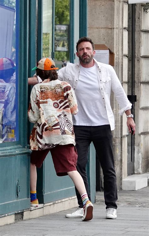 Ben Affleck, Daughter Seraphina Shop in Paris: Photos | In Touch Weekly