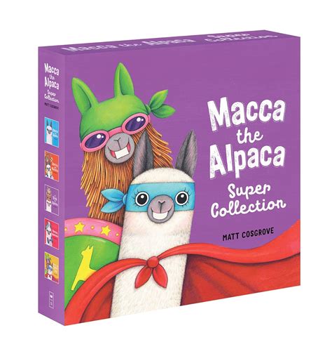 Macca the Alpaca Super Collection: Matt Cosgrove: 9781761124976: Amazon