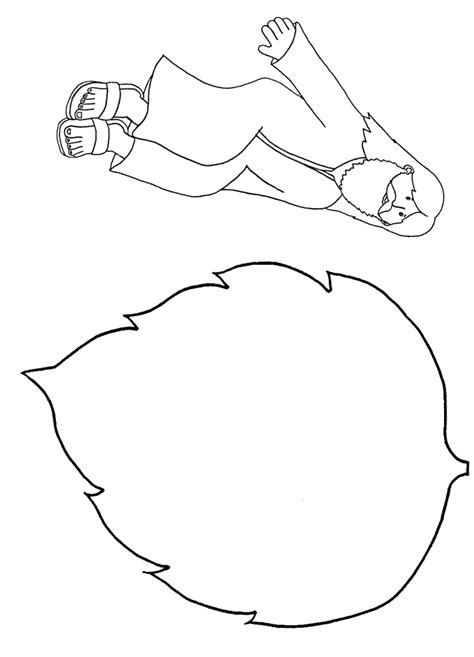Zacchaeus Craft Printable