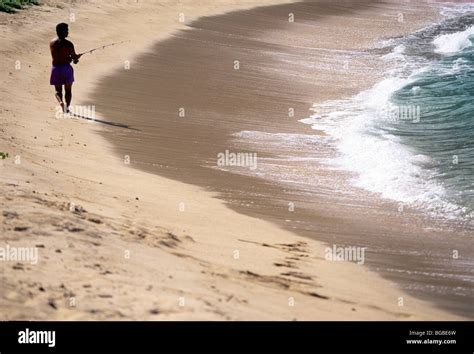 Fishing in the sea Stock Photo - Alamy