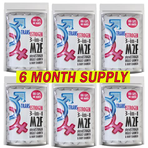 TransESTOGEN – 3 in 1 Transgender M2F Transition Six Months - M2F