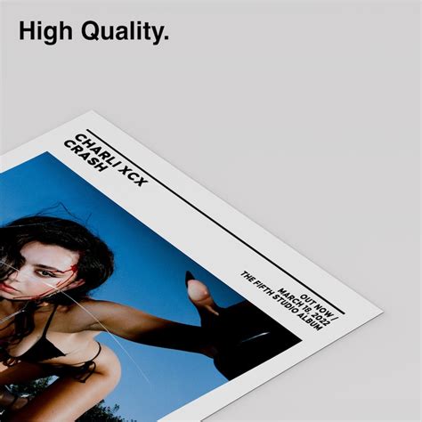 Charli XCX Crash Album Posters / Album Cover Poster / Poster - Etsy