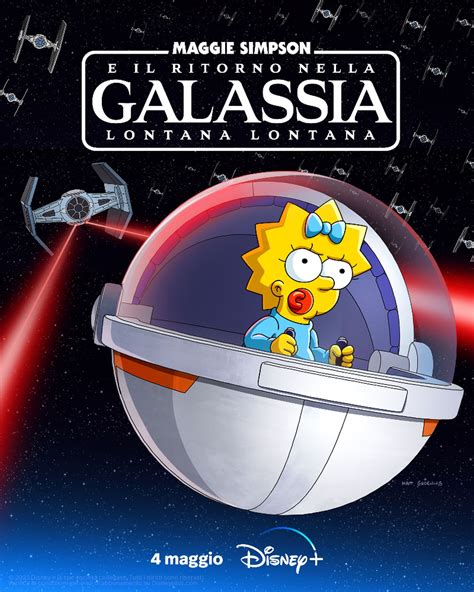 Maggie Simpson e il ritorno nella Galassia lontana lontana: da domani