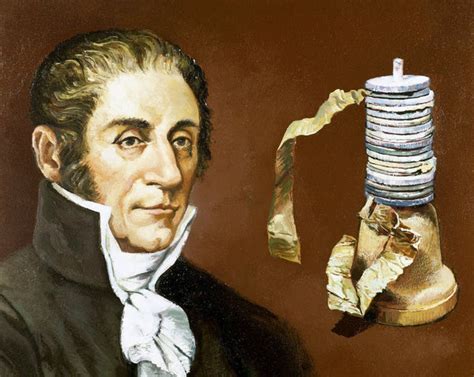 Alessandro Volta (1745-1827) posters & prints by Corbis