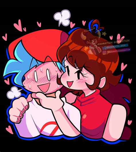 Download Bf X Gf Friday Night Funkin Wallpaper | Wallpapers.com